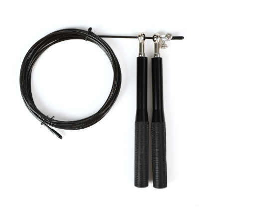 Metal Handle Weighted Aluminum Steel Wire Jump Rope